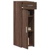VidaXL Buffet chêne marron 30x42,5x93 cm bois d'ingénierie 846277