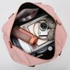 Женская большая спортивная и фитнес-сумка с отделением для обуви и разделением на мокрое/сухое для йоги, путешествий и деловых поездок.
