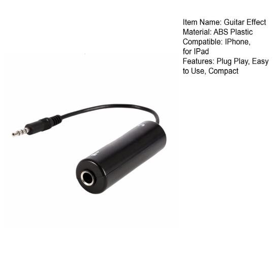 Профессиональный гитарный интерфейс I-Rig Converter Замена гитарного аудиоинтерфейса Адаптер эффектов для электрогитары для iPhone для iPad