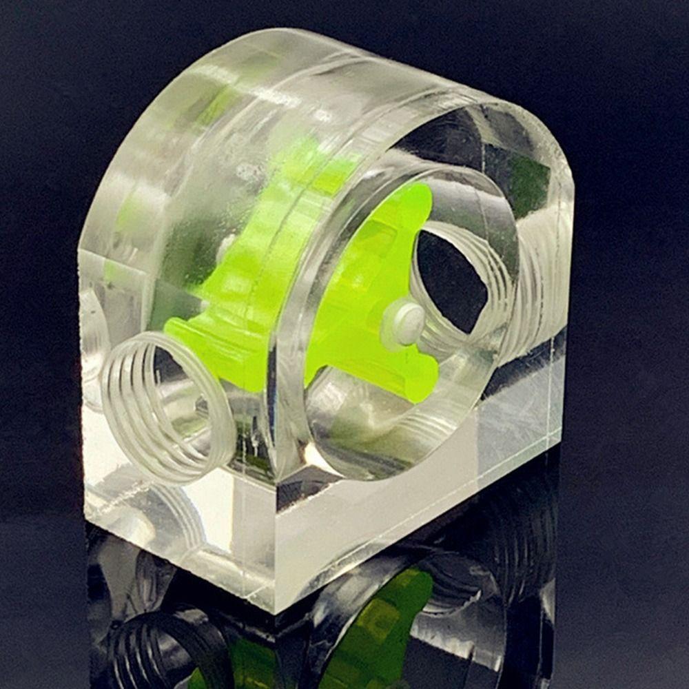 For PC Water Cooling Easy Install 2 Way G1/4 Thread PC Flow Meter Flow Meter Office Measuring Tools