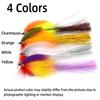 #4/0 Big Game Streamer Fly Приманка для ловли хищника в соленой и пресной воде 3D Fish Eyes Для форели, щуки, окуня, морских приманок