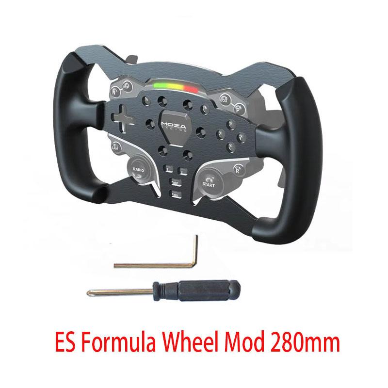 R5R3Racing Simulator Steering 280mm Aviation Grade Aluminum Body Specially Designed and Adapted for theES Wheel Body Accessories