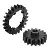 23T 2 Mod Hardened Steel Spur Gear with Motor Pinion Gear for E Revo 2.0 RC Car Upgrade Parts 17T