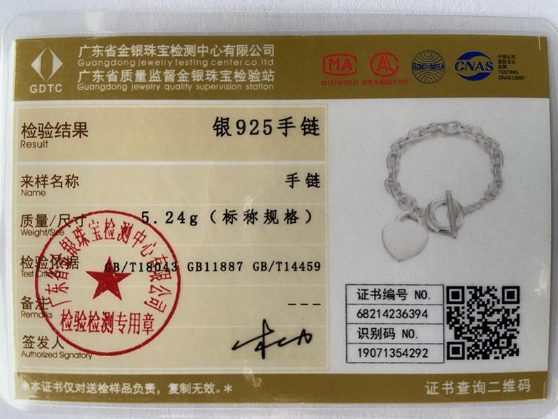 Подвеска в форме сердца из стерлингового серебра 925 пробы с пряжкой OT браслет для свадебной моды свадебные украшения