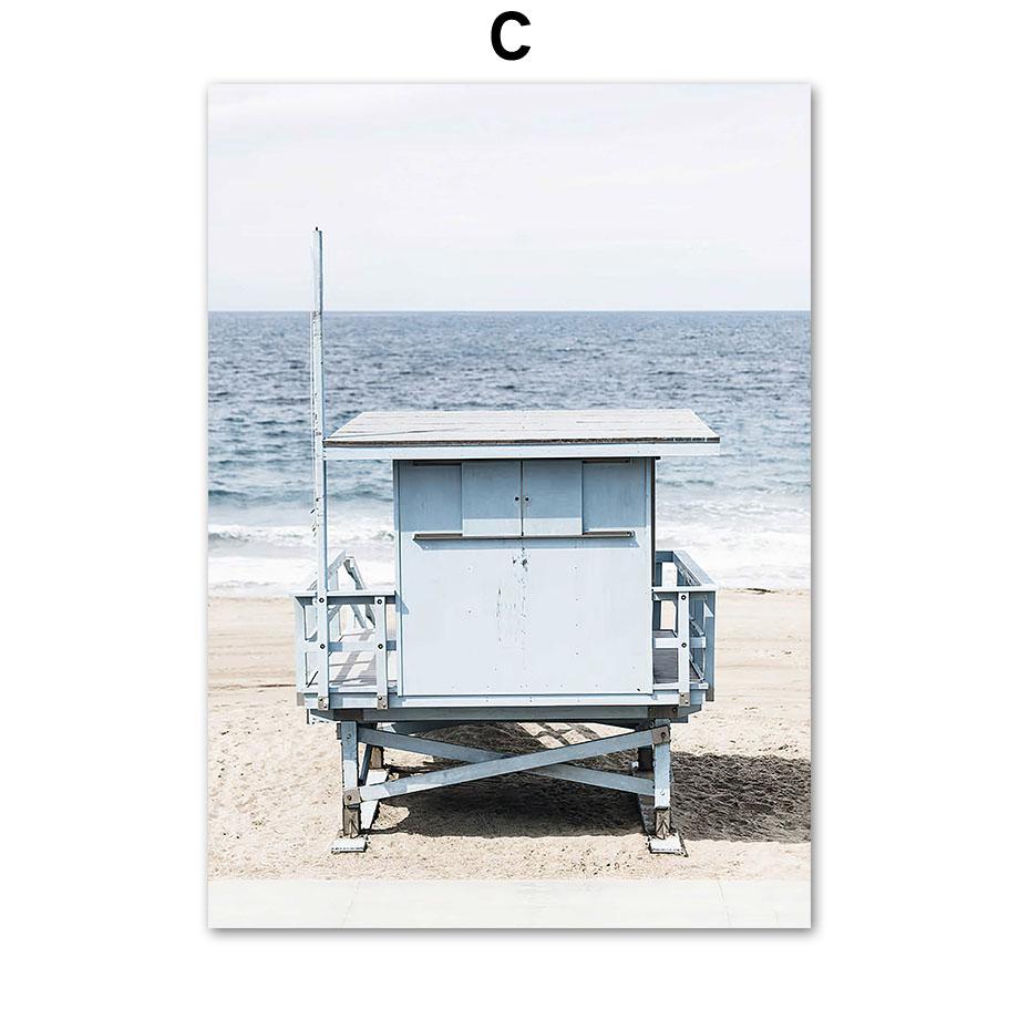 Голубая роза, океан, пляжный велосипед, морская звезда, маяк, постеры и принты, настенная живопись на холсте для гостиной, декоративные фотографии