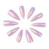 European And American Nail Art, Nail Plate Electroplated Chrome Mirror Spice Girl Wind Long-Pointed Nail, Wearing Nail