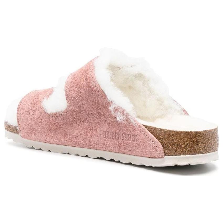 Birkenstock Шерстяные шлепанцы на двойной пряжке Женские 1023258