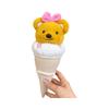 Мультяшный Милый Медвежонок Масло Кукла Мороженое Конус Подушка Игрушка Плюшевая Мороженое Детский Подарок Кукла