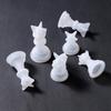 6Pcs 3D Chess Piece Silicone Mold International Chess Queen King Epoxy Resin Casting Mould