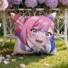 K-Kanan-sama - это A-Akumade Choroi Чехол на подушку для дома и автомобиля, двусторонний чехол на подушку: Двусторонняя конструкция для максимального комфорта