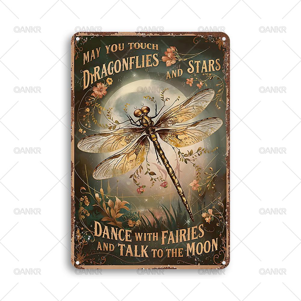 Vintage Garden Art Poster Metal Tin Sign Ideal Gift x Inch Metal Signs for Backyard Bedroom Home Wall Decor Accessories