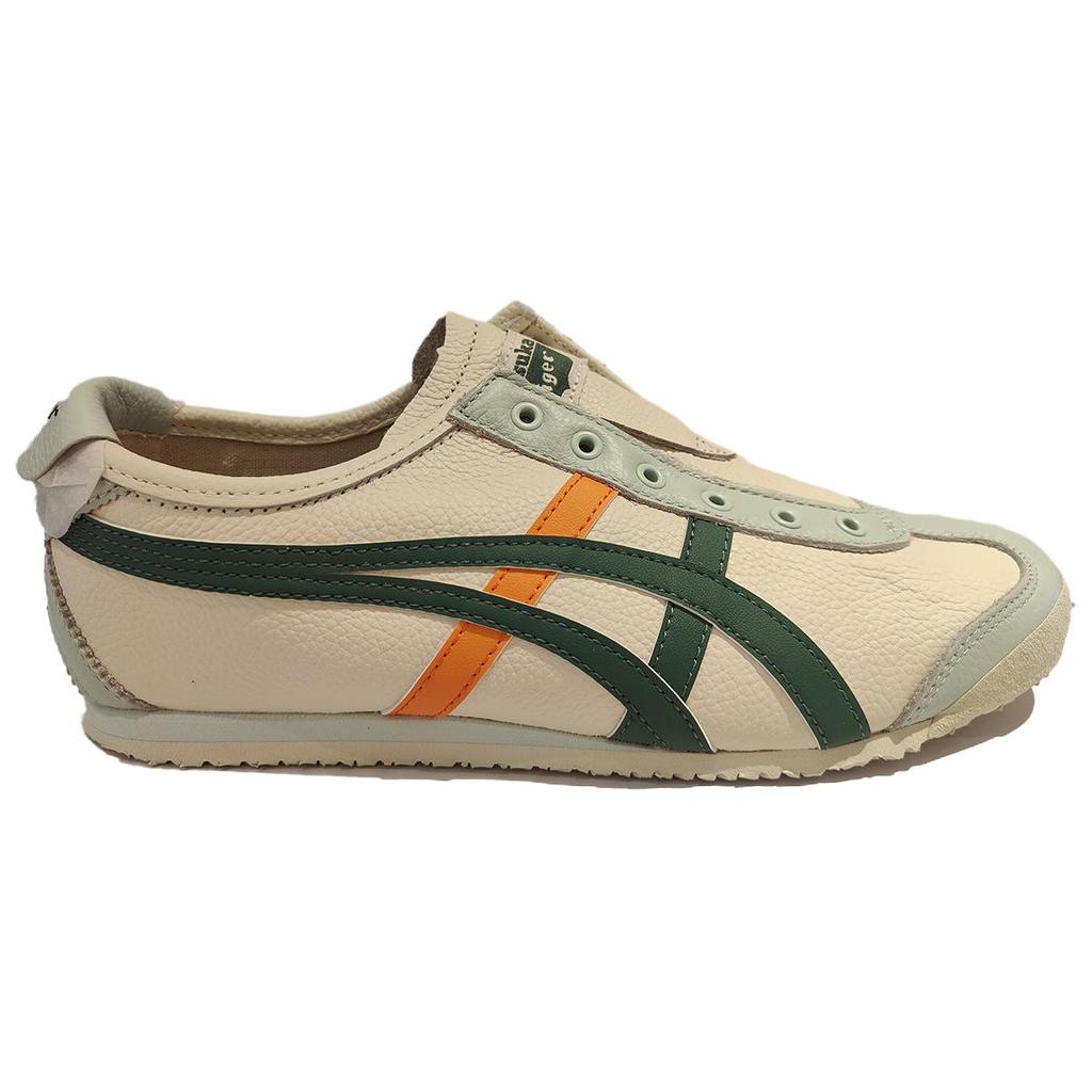 ONITSUKA TIGER Мексика 66 синтетическая кожа удобные спортивные нескользящие прочные низкие повседневные туфли унисекс повседневные туфли бежевый 1183B815-108