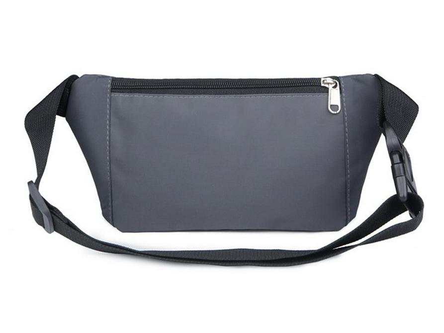 Unisex Waterproof Multi-pocket Waist Bag - Durable Mobile Phone Fanny Pack