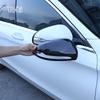 RHD LHD ABS черный для Mercedes Benz C W205 E W213 GLC-Class X253 S Class W222, крышка зеркала заднего вида, накладка, автомобильные аксессуары