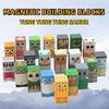 Магнитные конструкторы с персонажами ИИ Tung Tung tung sahur сборка конструкторы character building blocks настольная игра
