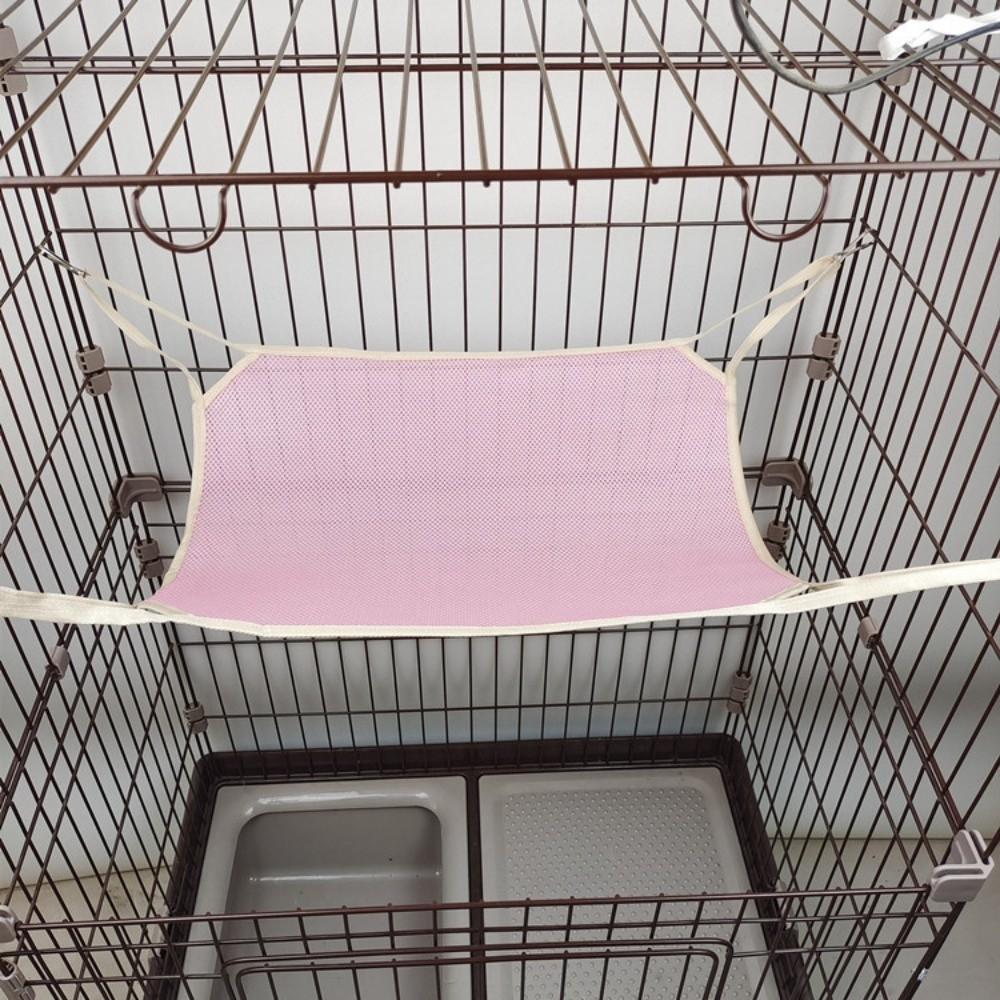 Comfortable Pet Cage Hammock Wear Resistant Hanging Sleeping Bed Cat Hanging Hammock  Indoor