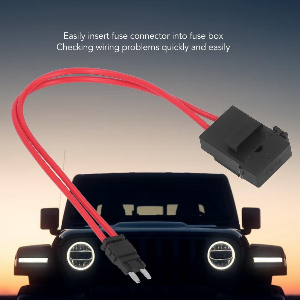 5 шт. Автомобильный держатель-разъем 20А, провод 16AWG, ACK S 10,9 мм, мини-держатель, усиленный провод, электрическая система автомобиля