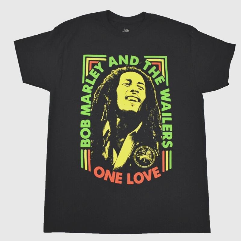Zion Rootswear Мужская футболка Боб Марли и The Wailers One Love Новая S M L XL