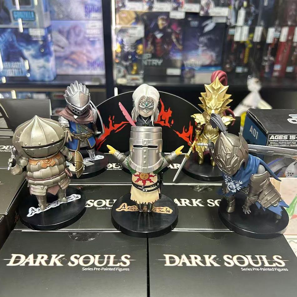 Новая Q-версия Dark Souls Аниме Фигурка Действия Солер Арториас Орнштейн Хранительница Огня Кукла Аниме Фигурка Модель Игрушки для Мальчика Подарки