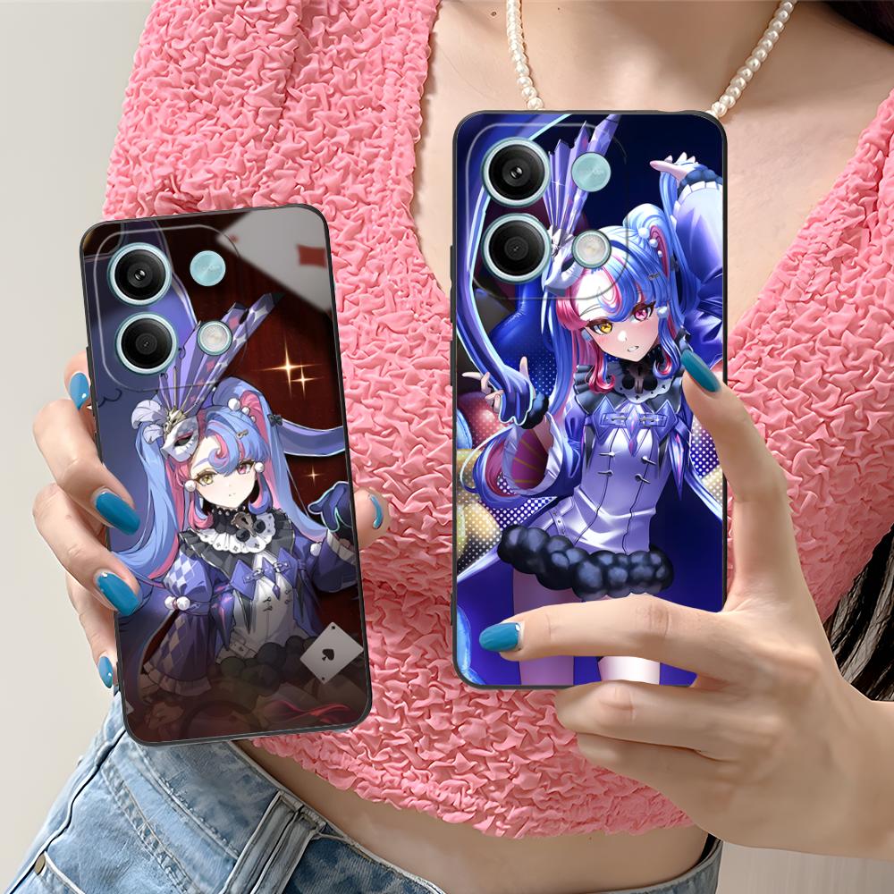 Wuthering Waves Roccia Phone Case for Xiaomi Redmi Note 14 13 12 11 S Pro Plus 4G 5G Colorful Printing Cover Pretty Luxury Cover