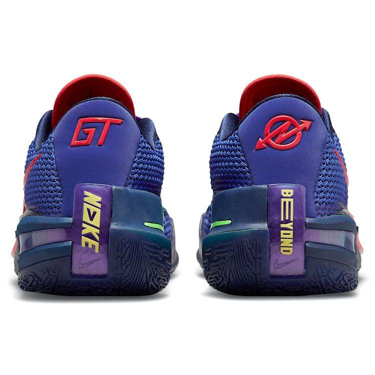 Nike Air Zoom GT Cut Blue Void Siren Красные кроссовки унисекс Fierce-Purple Green-Strike CZ0175-400