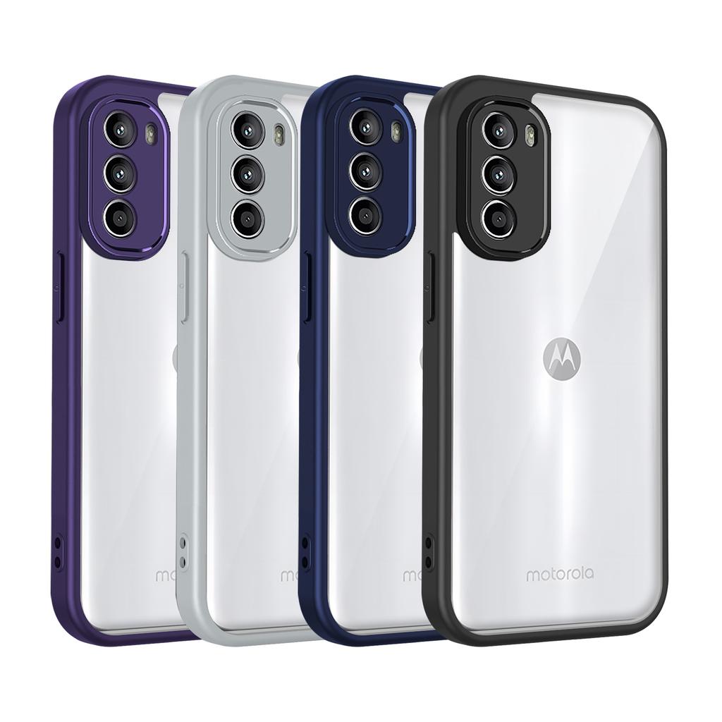 Для Motorola G82 Чехол Moto G52 Чехол Moto G71S Крышка moto g82 g52 Подушка Ударопрочный Силиконовый Бампер Прозрачная Матовая Задняя Крышка Жесткая