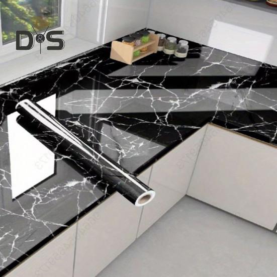 1 рулон 300x40 см маслостойкая наклейка на стену самоклеящаяся водостойкая термостойкая ванная комната кухня настенная столешница плитка шкаф украшение наклейка