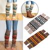 Аксессуары чехол зимние теплые женские леггинсы чулки гетры вязать крючком длинные ботинки носки