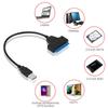 USB Rapid 2.0 к SATA 22-контактный кабель-конвертер адаптер драйвера жесткого диска для 2,5-дюймового жесткого диска/SSD