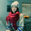 Women'S Thick Warm Solid Color Scarf Autumn And Winter New Style Cashmere Scarf Versatile Wool Scarf