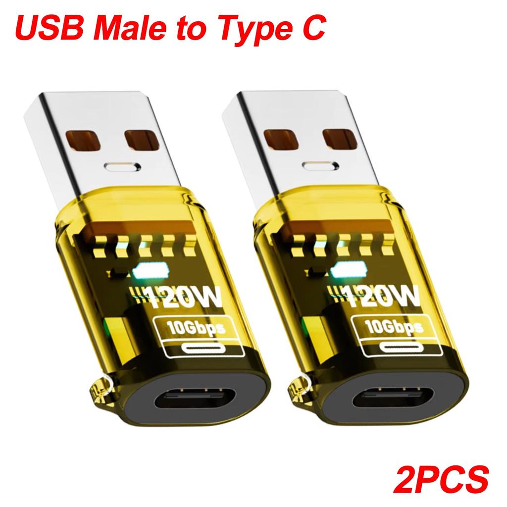 OTG USB C Female To USB A Male Adapter Converter High Speed Transfer for IPhone 16 15 IPad Tablet for Samsung Galaxy Android