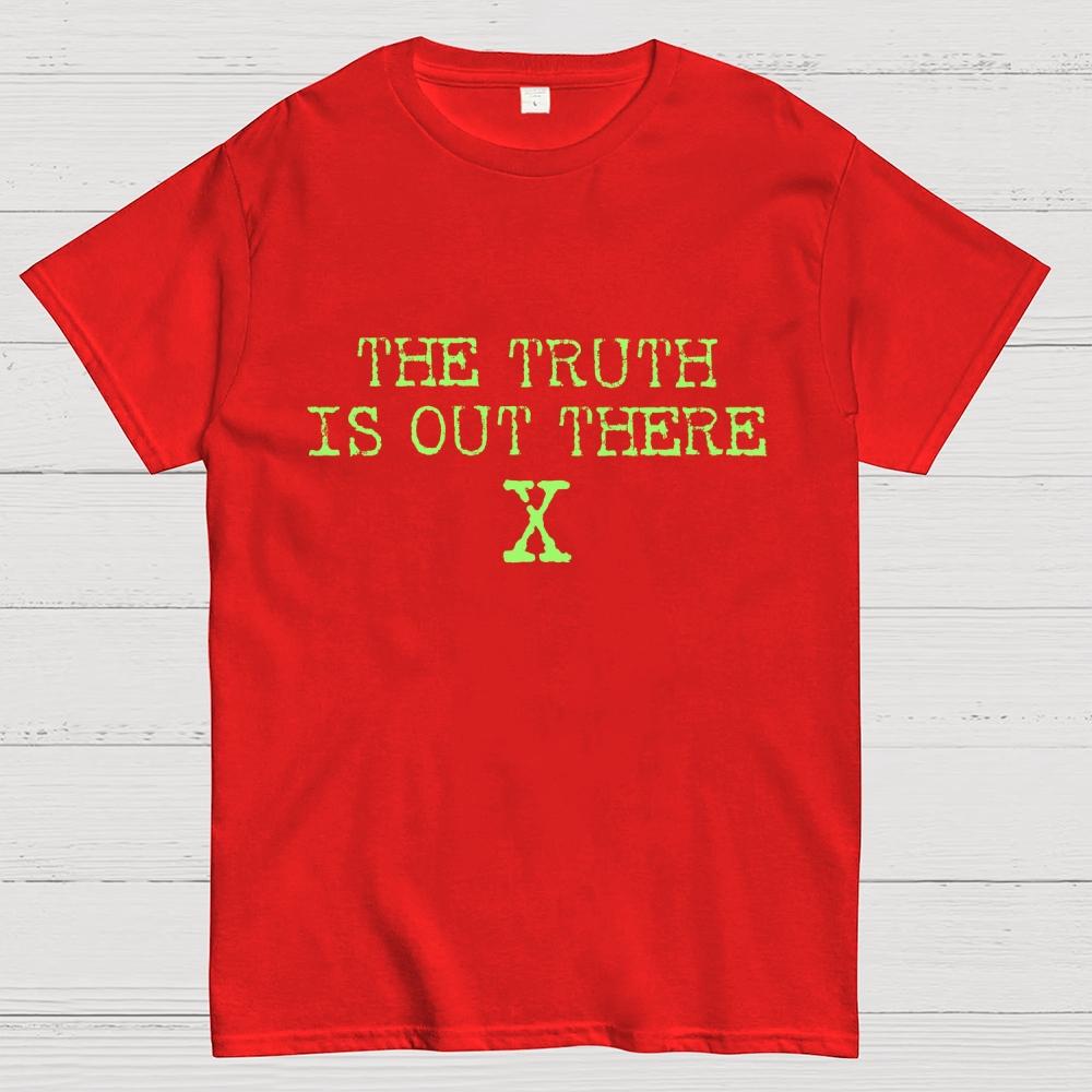 The Truth is Out There Cotton Casual Cool Loose T-Shirt