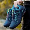 Summer Men Hiking Shoes Soft Male Sports Shoes Outdoor Anti-Slip Men'S Walking Shoes Lightweight Sneakers Lace-Up