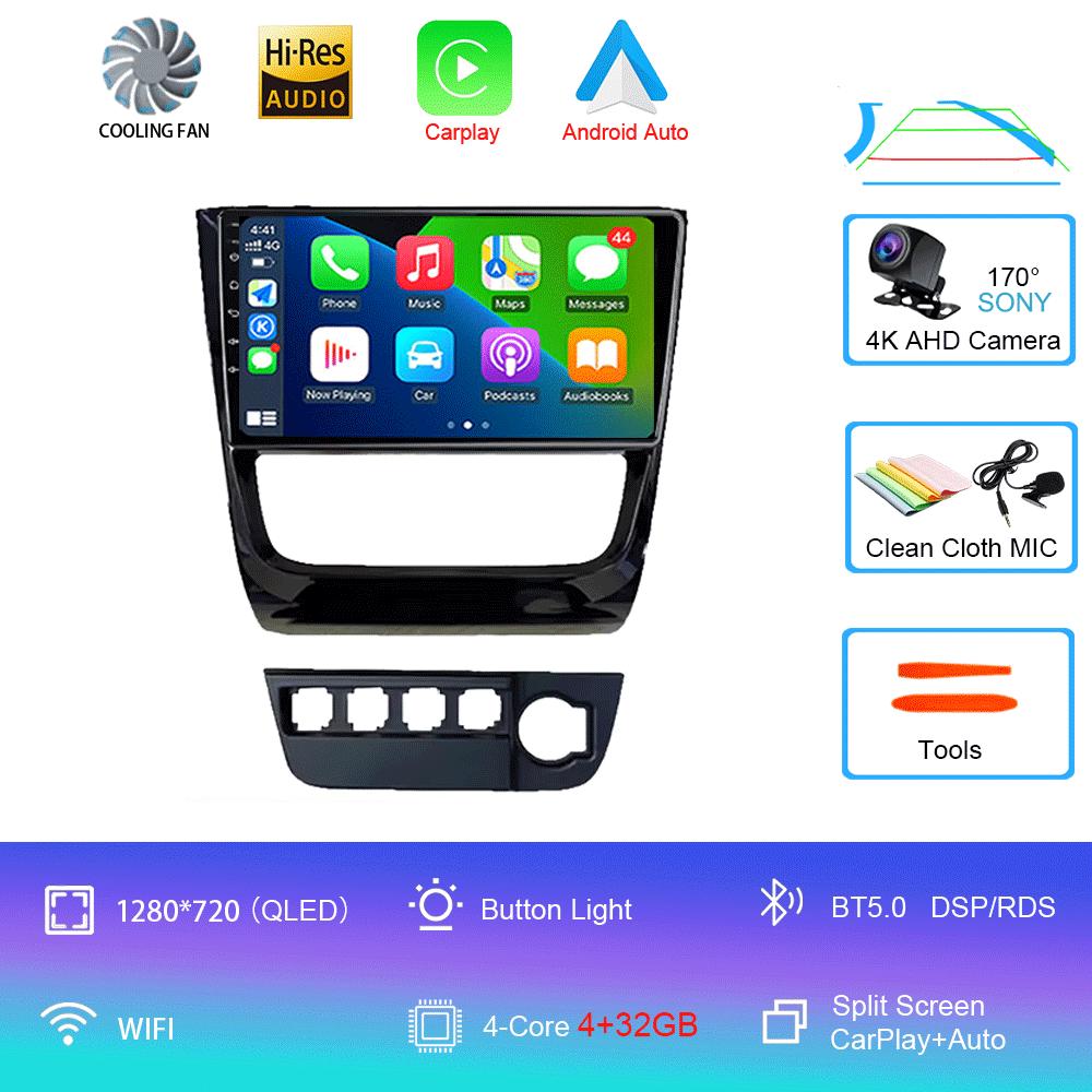 Автомобильное радио Android 14 для Volkswagen Golf GC 2010-2019 Мультимедийный проигрыватель Carplay GPS Навигация 4G WIFI Авто Стерео DSP IPS Экран