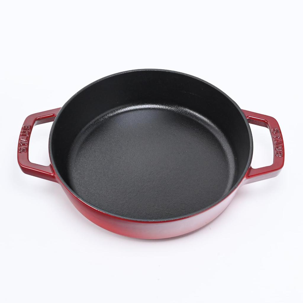 STAUB Круглая сковорода 20 см, Вишня, Чугун, Эмаль, 12232006, 40511-661-0, 1004865 [Параллельный импорт]