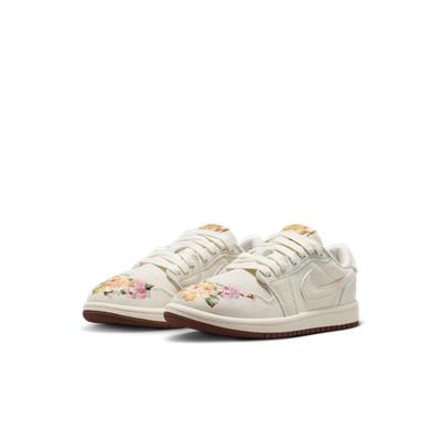 Air Jordan 1 Low OG 'Китайский Новый год' Вышивка цветами 2026 IQ1109-011 Детские