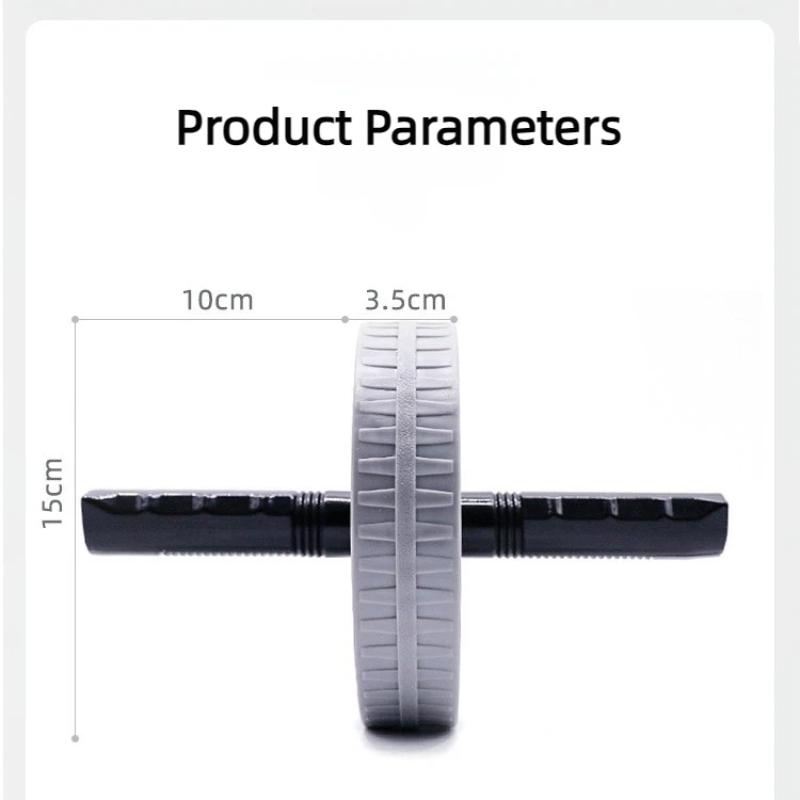 Тренировка AB Roller Wheel Нескользящее колесо для пресса Бесшумный тренажер для пресса Тренажер для пресса для домашнего спортзала Силовые тренировки