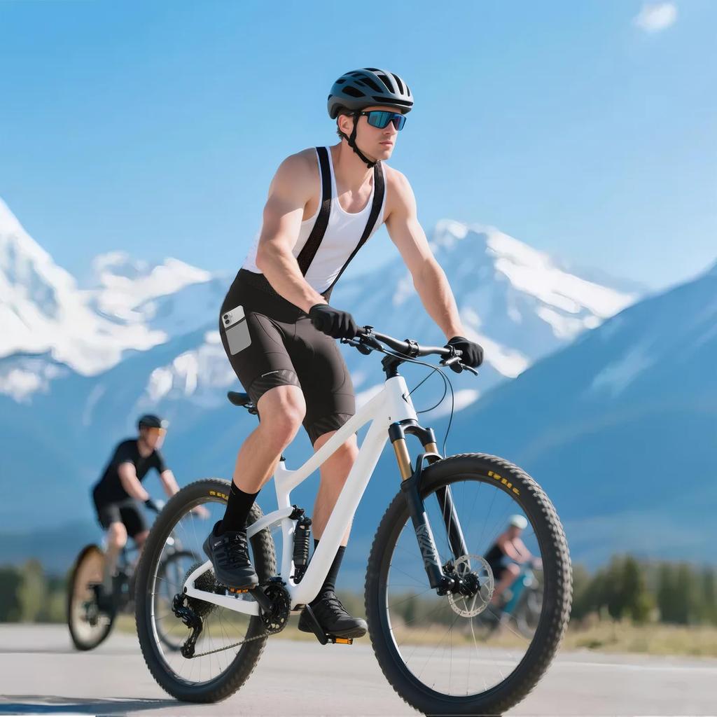 Santic Летний Велокомбинезон с Боковой 3D Губкой и Мужские Шорты, Тайтсы, Карманы, Вкладыши, Влагоотводящие, Быстросохнущие