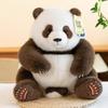 Национальное сокровище Panda Simulation Flower Flower Seven-cell Simulation Giant Panda Plush Toy Sichuan Chengdu Base Doll