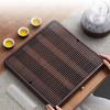 Portable Bamboo Tea Tray Coffee And Tea Tools Wooden Tray Household Decorative Tray Kitchen Serving Tray 25cm Bamboo Tray