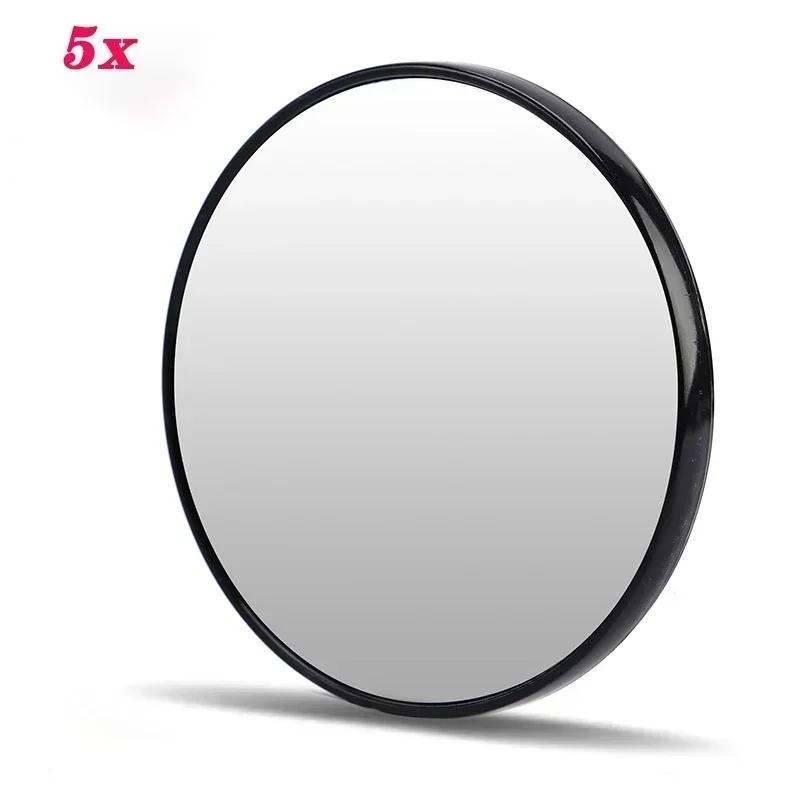 Popular Round Mirror 5x/10x/15x Magnification Mirror with Suction Cup Blackhead Magnifying Mirror for Bathroom Portable Makeup