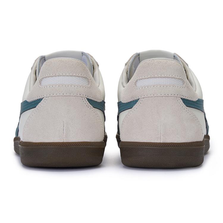 ONITSUKA TIGER Tokuten Скользкие Устойчивые к истиранию Низкие Кеды для Скейтборда Унисекс Белые Зеленые Кроссовки 1183C290-101