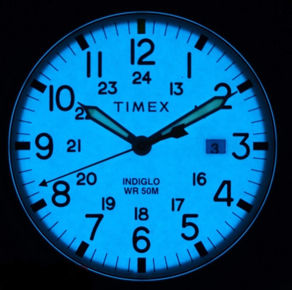 TIMEX Watch T49961 Genuine Import Green