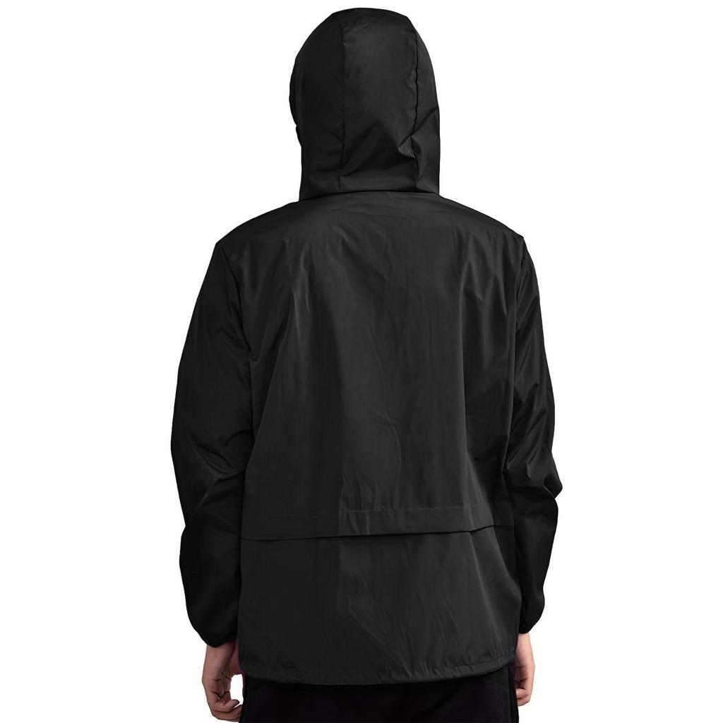 Women's Hooded Lightweight Outdoor Jacket Thin Solid Color Submachine Jacket