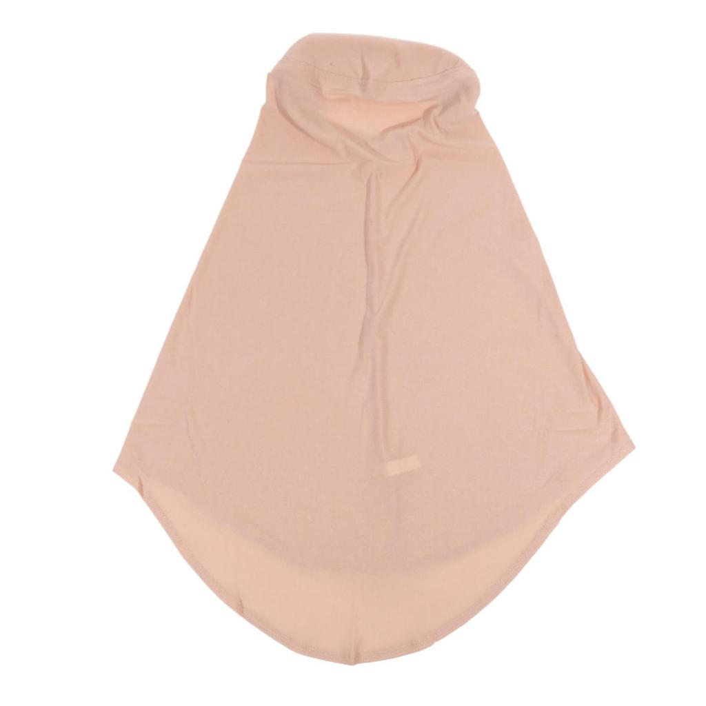 Solid Color Children Hijabs Muslim Headscarf Kids Hijab Islamic Scarf Shawls Soft Stretch for Teen Girls Turban