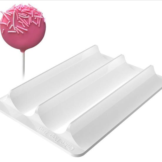 Набор форм для кейк-попсов в виде круга, круглый резак для печенья 1,75 дюйма с базовым поддоном, пластиковая форма для пирожных, батончиков, трюфелей, десертов