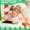 BKM LCD Планшет для письма для детей, Обучающие игрушки для малышей, Цветная доска для рисования и каракулей с блокировкой экрана и кнопкой стирания, Игрушки-динозавры для