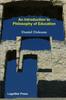 The An Introduction To Philosophy of Education Book