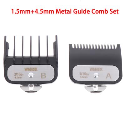 1,5 мм + 4,5 мм, ограничительная расческа для стрижки волос, направляющая пластина для резки подлежит замене