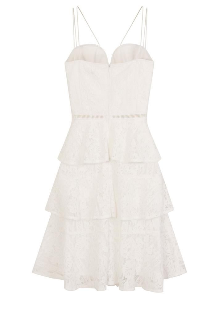 Girls On Film Womens/Ladies Starry Eyed Tiered Lace Dress